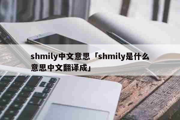 shmily中文意思「shmily是...